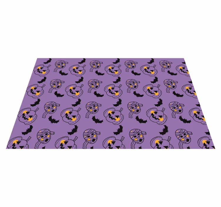 Halloween mummi flaggermus og cupkins halloween spisebrikke - Tenstickers