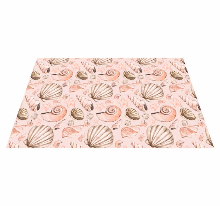 Skjell vinyl spisebrikker - Tenstickers