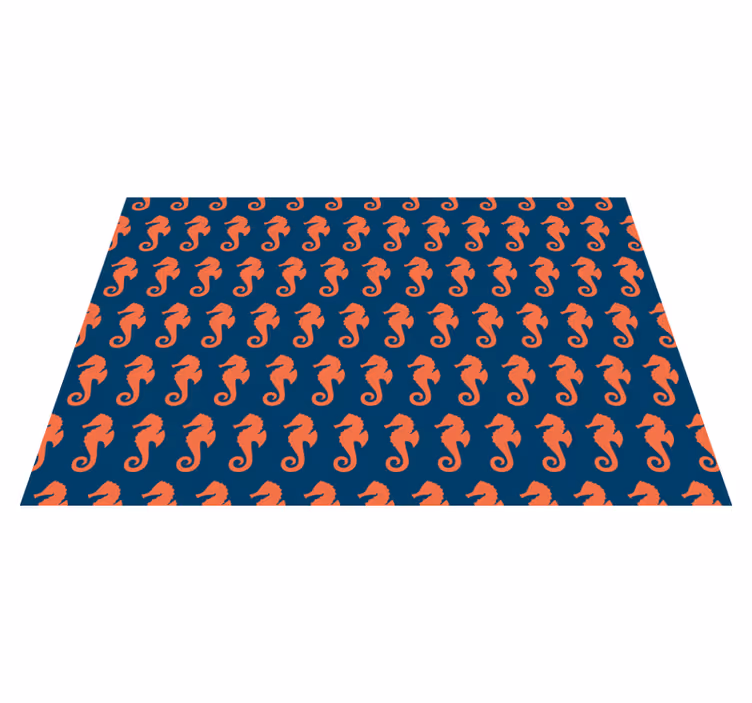 Spisebrikke original sjøhestmønster - Tenstickers