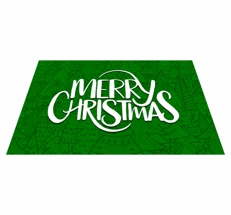 God jul med morsomme trær - Tenstickers