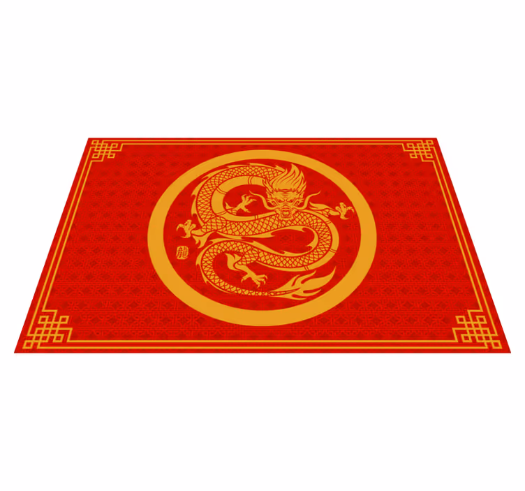 Kinesiske drage elegante matretter - Tenstickers