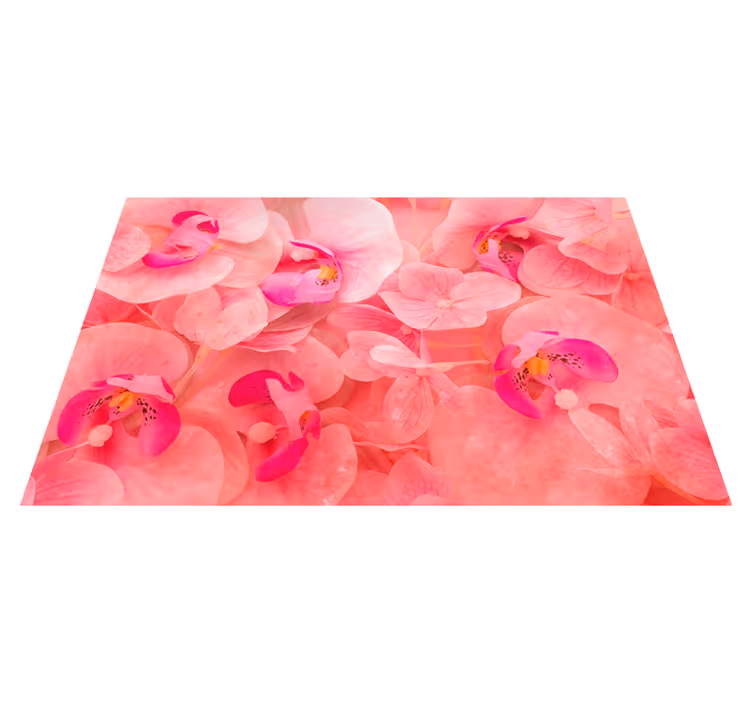 Spisebrikke tekstur grasiøs blomsterkomposisjon - Tenstickers