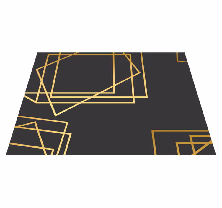 Geometriske former elegante matriser - Tenstickers