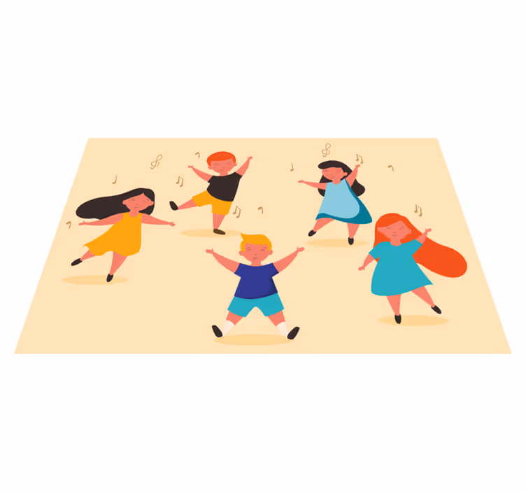 Barn som danser hjemmekosmat - Tenstickers