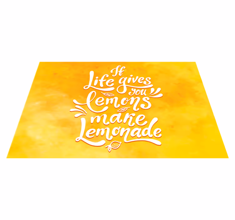 Hvis live gir deg sitroner, kan du lage sitronade - Tenstickers
