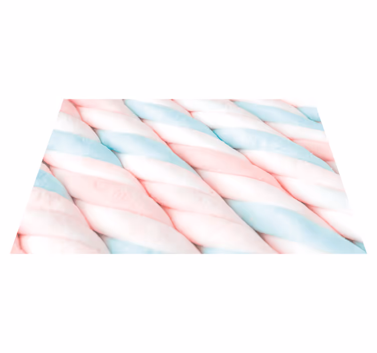Marshmallow spisebrikke hus - Tenstickers