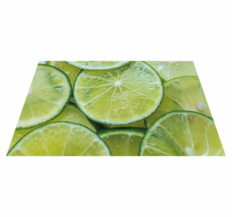 Moderne spisebrikke med saftige limebiter - Tenstickers