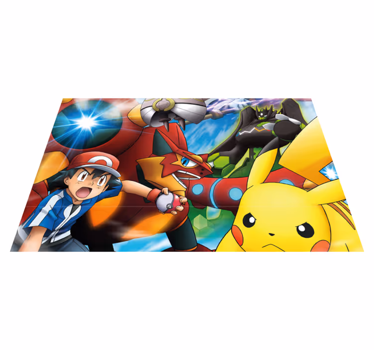 Pokemon-karakterer spisebrikke hus - Tenstickers