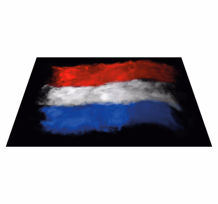 Spisebrikke original nederlandsk flaggmønster - Tenstickers