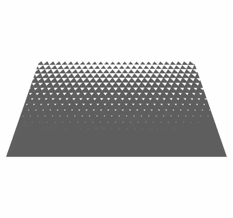 Spisebrikke tekstur trekantmønster overlay - Tenstickers