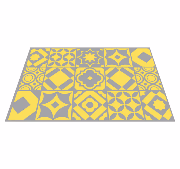 Fliser pantone mønster spisebrikke original - Tenstickers