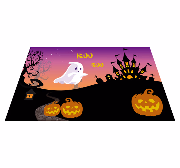 Boo halloween natt spisebrikke Halloween - Tenstickers