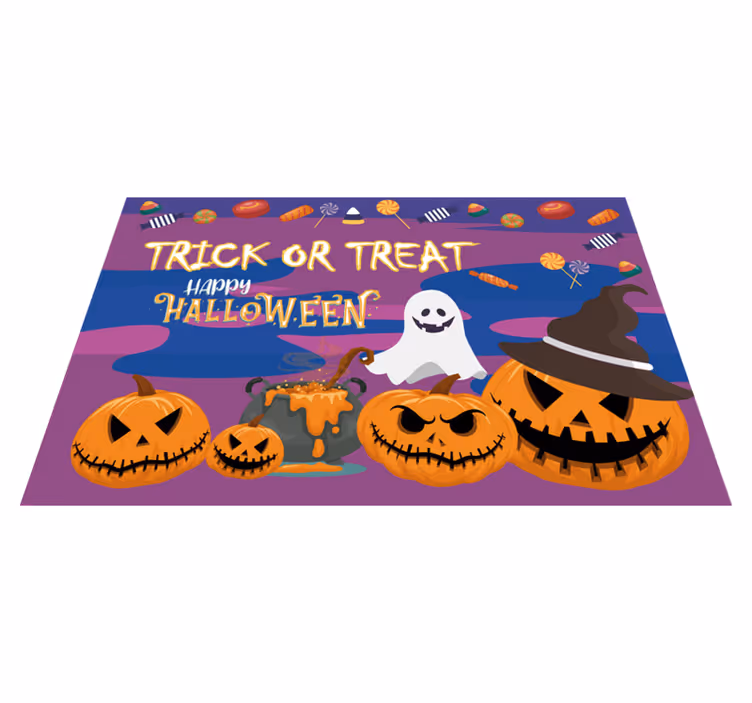 Spisebrikke halloween godteri festbord - Tenstickers