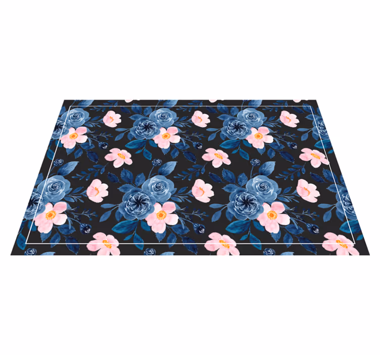 Spisebrikke original botanisk tekstur - Tenstickers
