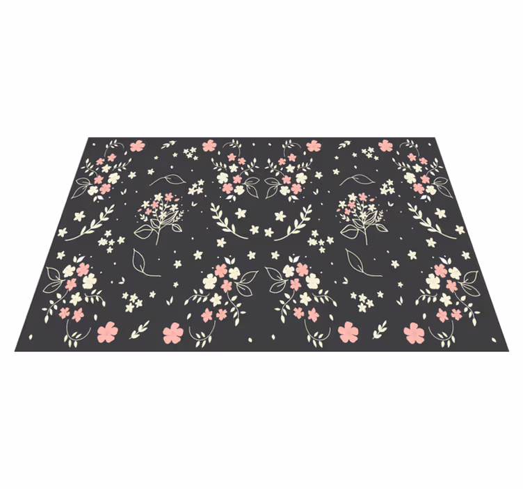 Spisebrikke original blomstrende elementoverflate - Tenstickers
