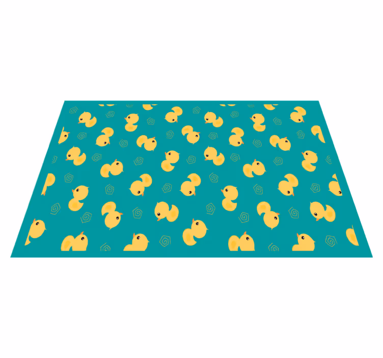 Plast gule ender patterm spisebrikke moderne - Tenstickers