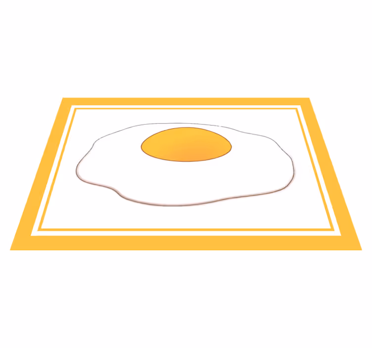 Stekt egg solsiden spisebrikke hus - Tenstickers