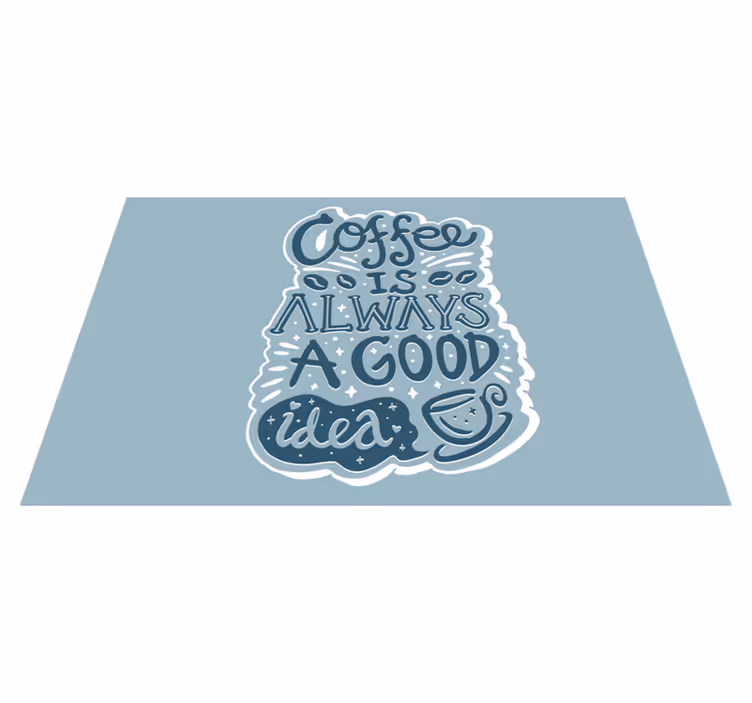 Spisebrikke tekster kaffe inspirasjons sitater - Tenstickers