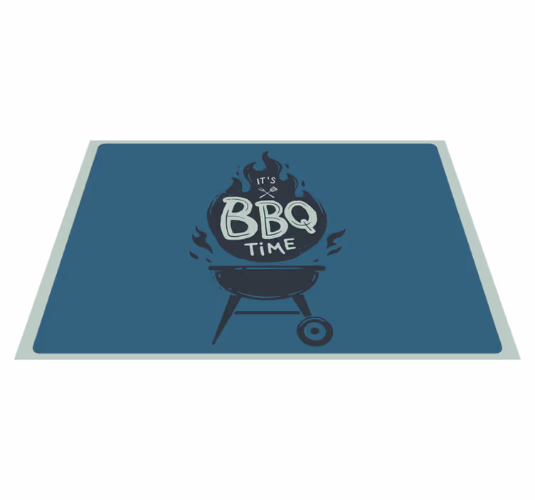 Spisebrikke tekster grillingstid flammer - Tenstickers