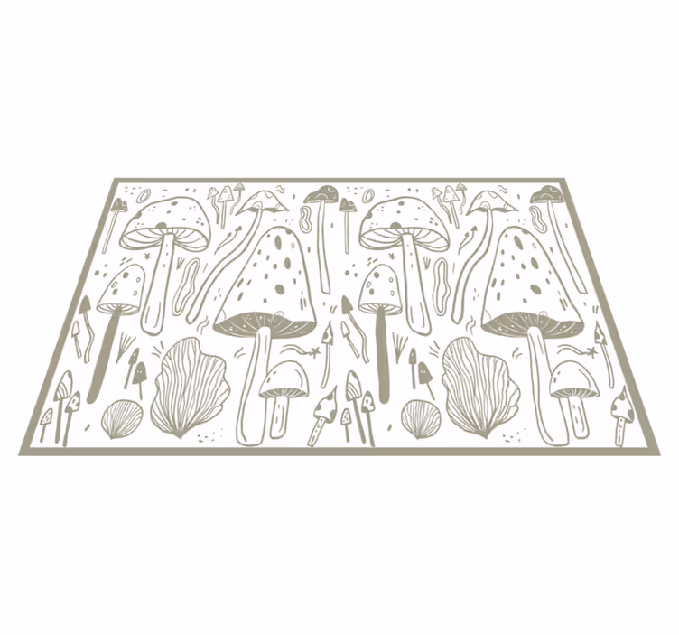 Spisebrikke original sopp natur elementer - Tenstickers