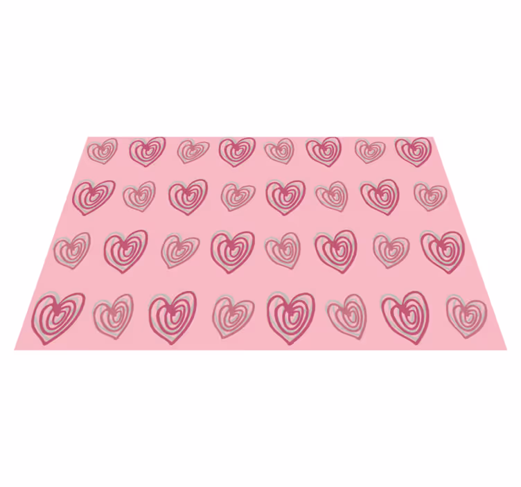 Spisebrikke original hjerte mønster - Tenstickers