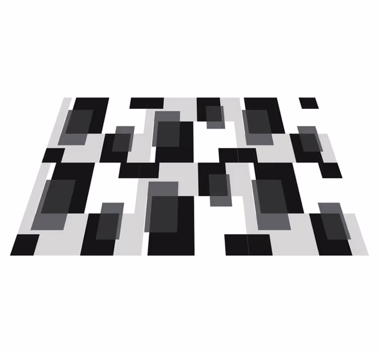 Spisebrikke moderne geometrisk mønster - Tenstickers