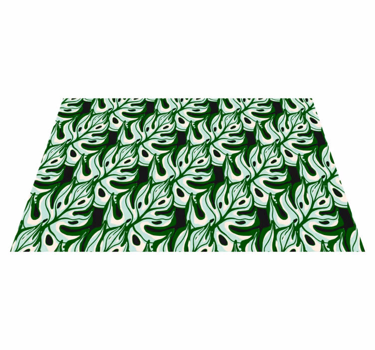 Spisebrikke original frodig bladmotiv - Tenstickers