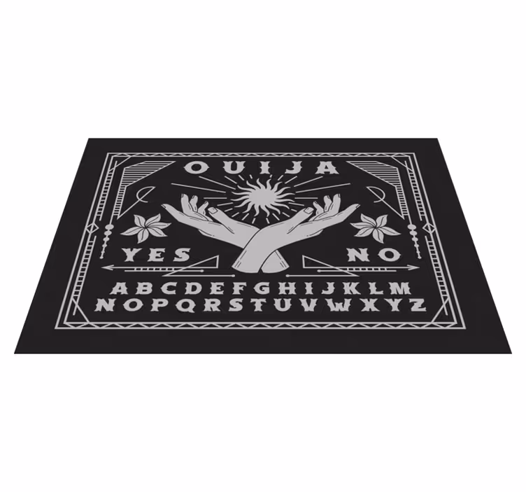 Spisebrikke tekster ouija-brett hender - Tenstickers