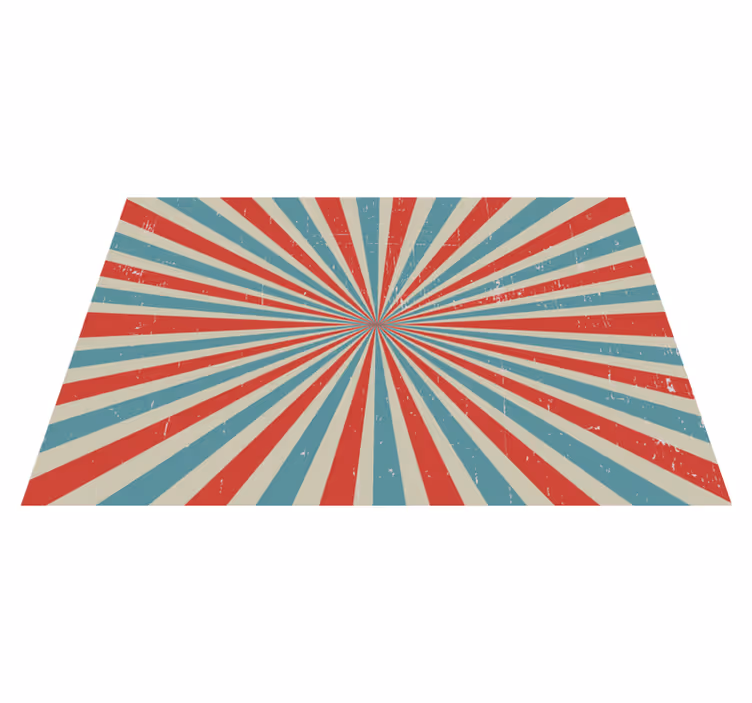 Spisebrikke original med dristig spiral mønster - Tenstickers