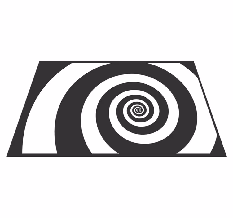 Spisebrikke tekstur spiraloptisk effekt - Tenstickers