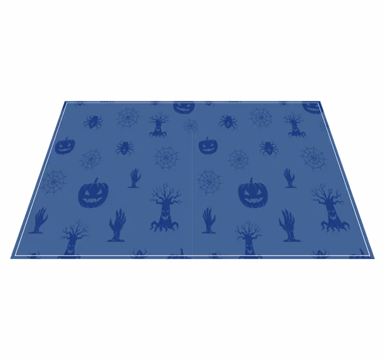 Spisebrikke halloween skummelt temadekor - Tenstickers