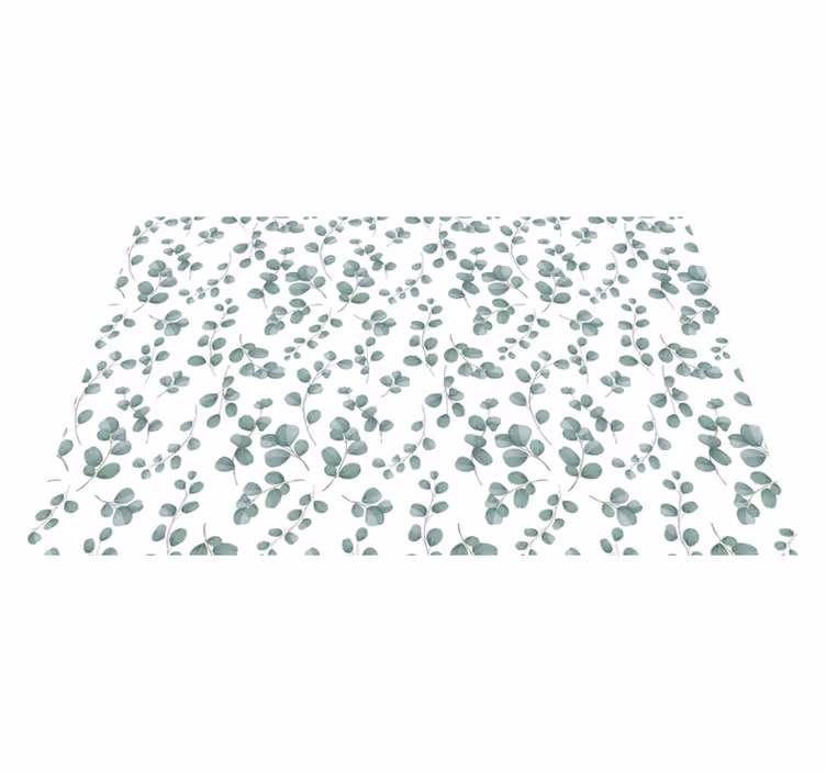 Spisebrikke tekstur eucalyptus bladmønster - Tenstickers