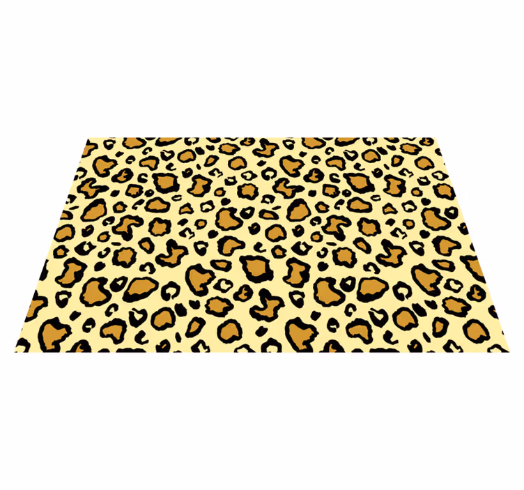 Spisebrikke original leopardmønster - Tenstickers