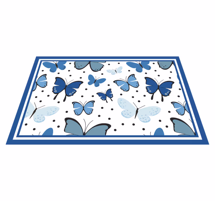 Spisebrikke spedbarn sommerfugl mønster - Tenstickers