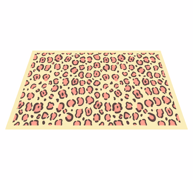 Spisebrikke tekstur leopardmønster stil - Tenstickers