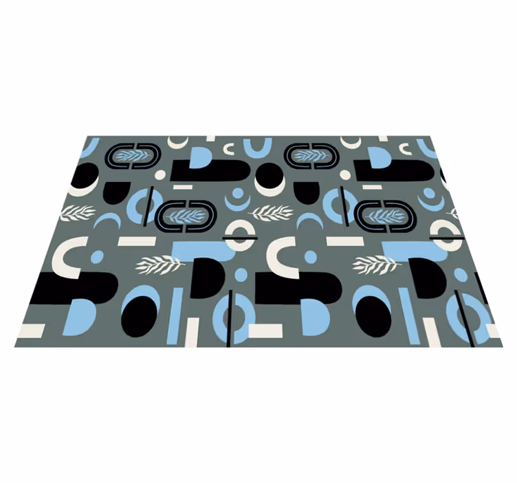 Spisebrikke moderne geometrisk mønsterkomposisjon - Tenstickers