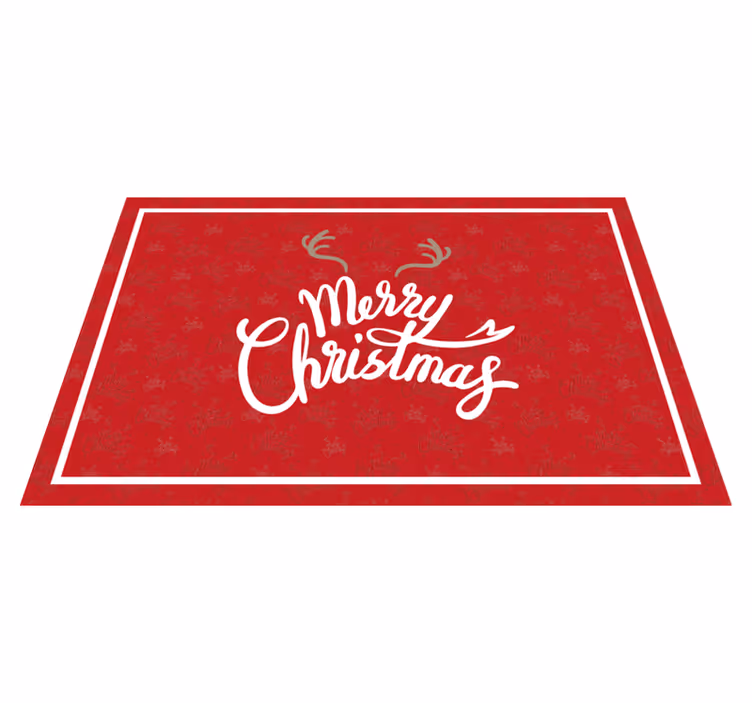 Spisebrikke jul gledelig julehilsen - Tenstickers
