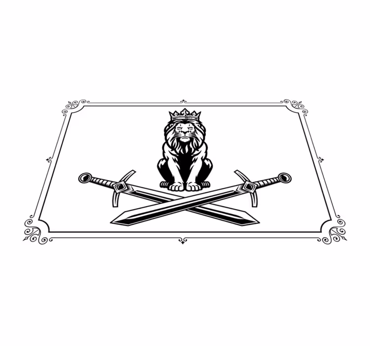 Spisebrikke original løvenes konge emblem - Tenstickers