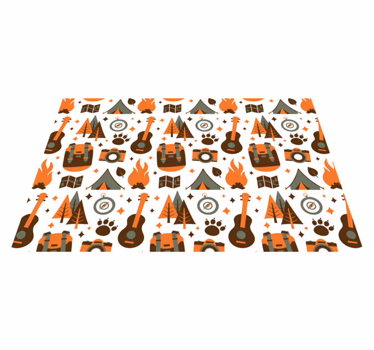 Campingeventyr spisebrikke spedbarn - Tenstickers
