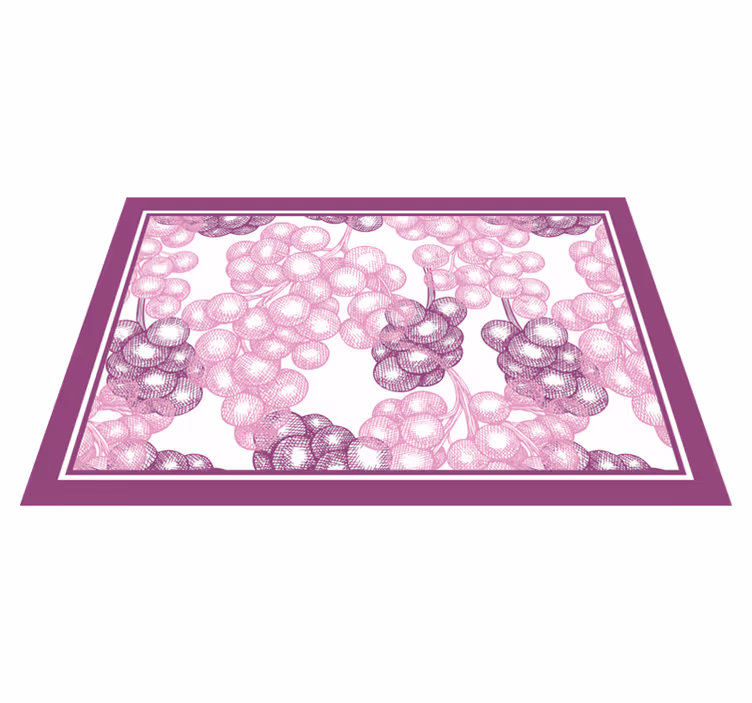 Spisebrikke tekstur blomsterdesign - Tenstickers