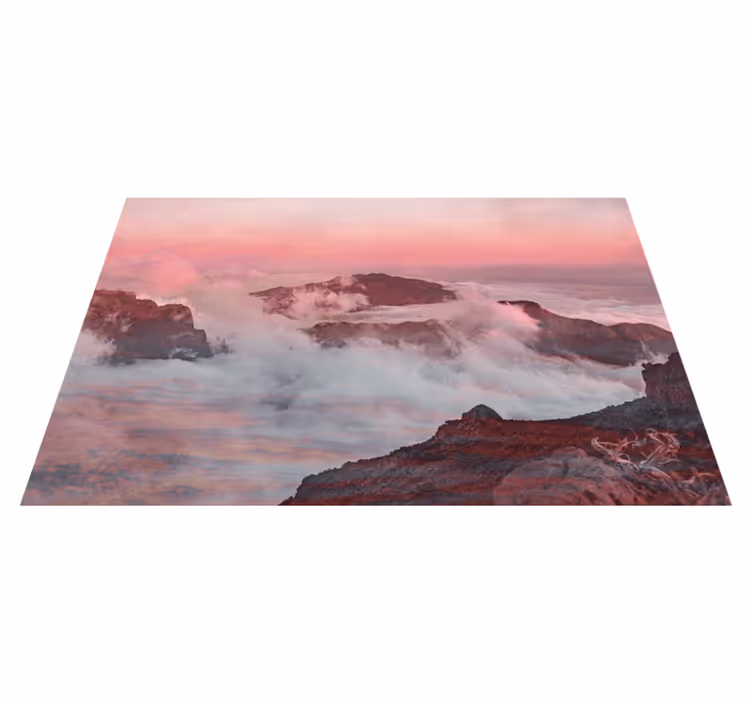 Spisebrikke moderne fjellandskap - Tenstickers