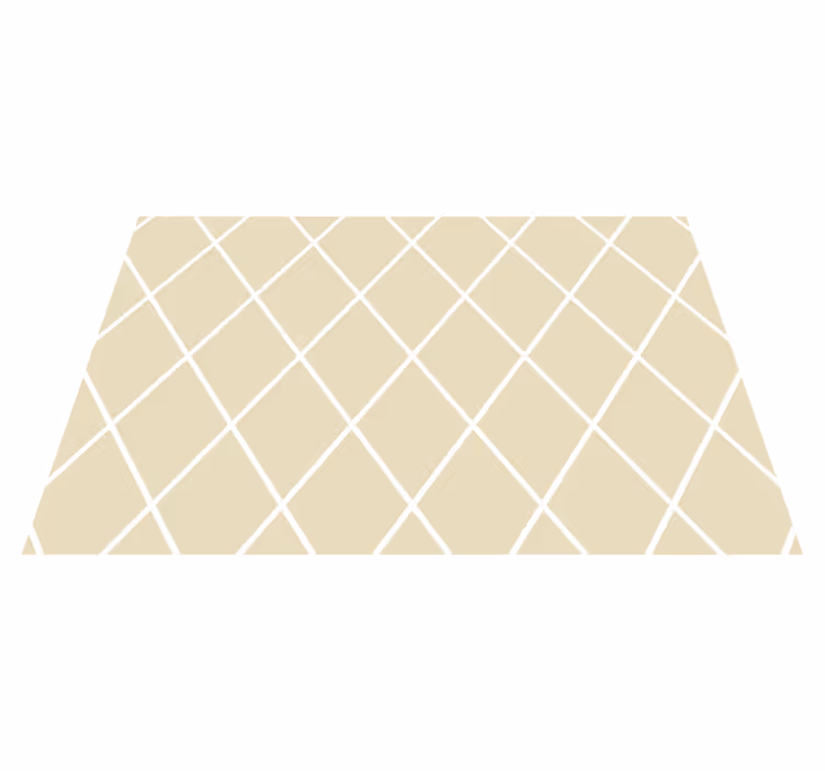 Spisebrikke tekstur med geometrisk diagonal mønster - Tenstickers