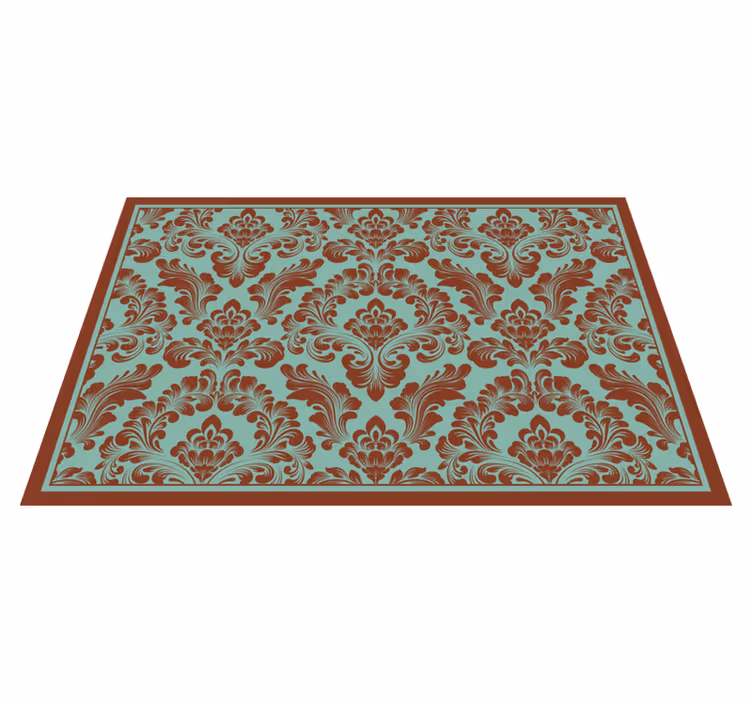 Spisebrikke tekstur elegant blomstertema - Tenstickers
