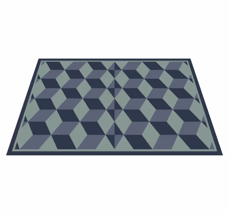 Spisebrikke jul geometriske fliser - Tenstickers