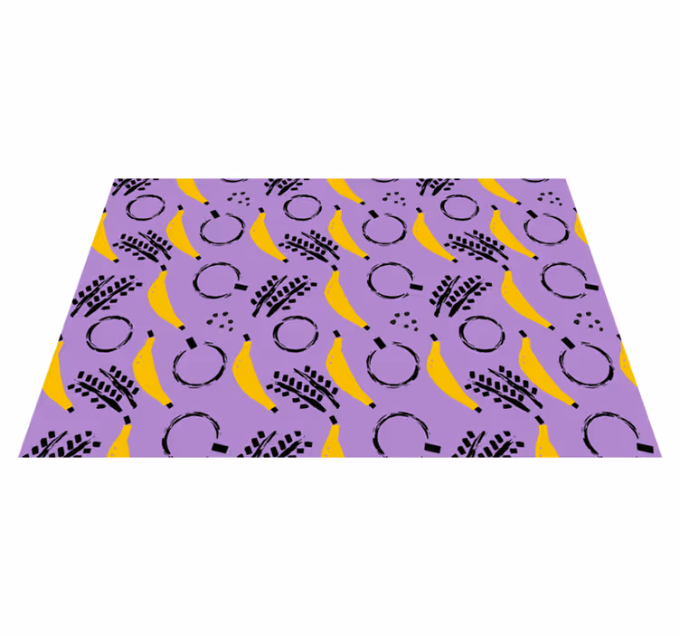 Spisebrikke original bananmønster - Tenstickers
