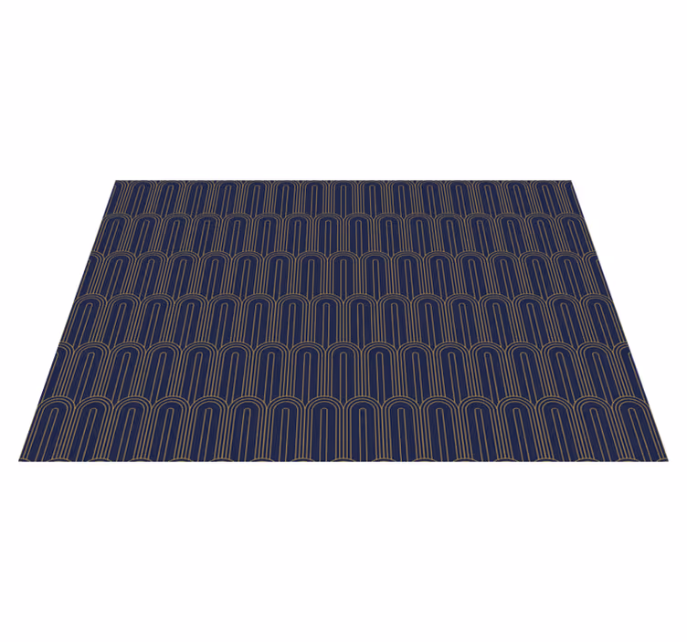 Spisebrikke moderne med elegante buede linjer - Tenstickers