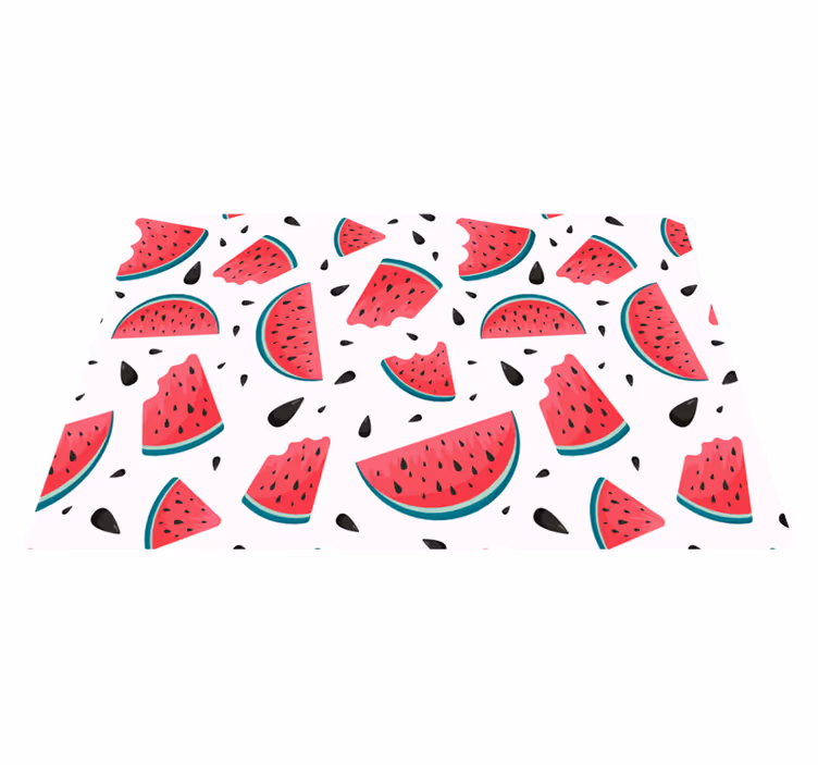 Spisebrikke spedbarn med mønster av vannmelon - Tenstickers