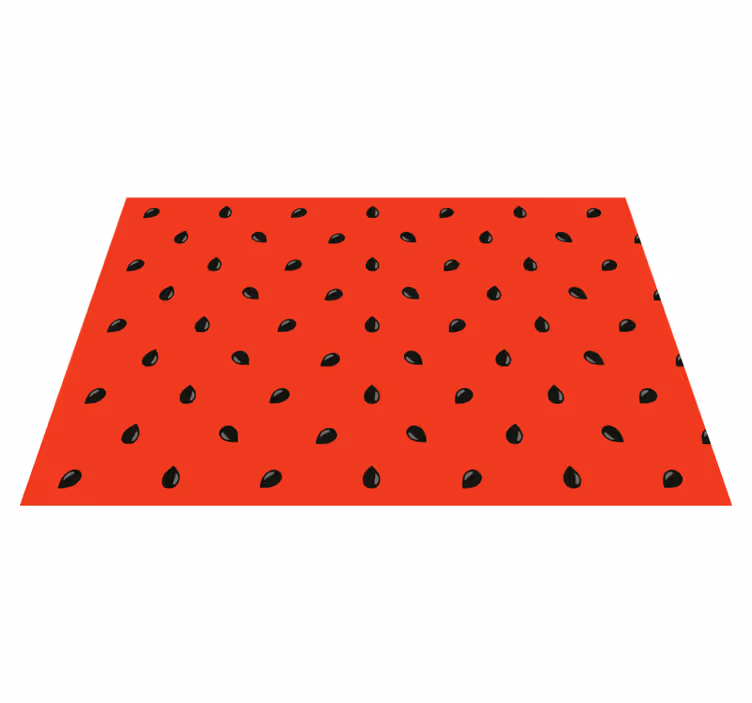 Spisebrikke original vannmelonfrø mønster - Tenstickers