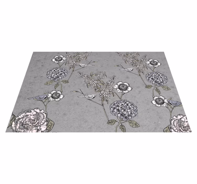 Spisebrikke original botanisk accent element - Tenstickers