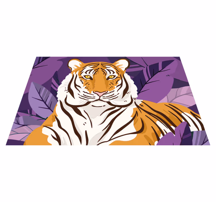 Spisebrikke spedbarn majestetisk tiger portrett - Tenstickers
